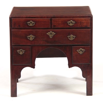 Lot 676 - AN UNUSUAL EARLY 18TH CENTURY WALNUT LOWBOY...