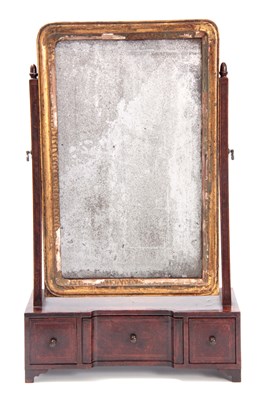 Lot 731 - A GEORGE I GILT GESSO AND BURR WALNUT BOXWOOD...