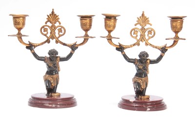 Lot 314 - A PAIR OF LATE 19THCENTURY FRENCH GILT AND...