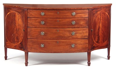 Lot 682 - AN ELEGANT LATE 18TH CENTURY FIGURED MAHOGANY...