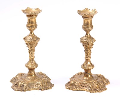 Lot 392 - A RARE PAIR OF MID 18TH CENTURY ENGLISH ROCOCO...