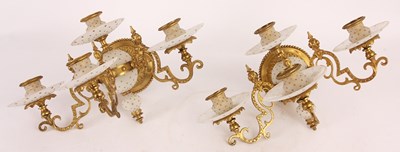 Lot 446 - AN UNUSUAL PAIR OF 19th CENTURY FRENCH ORMOLU...