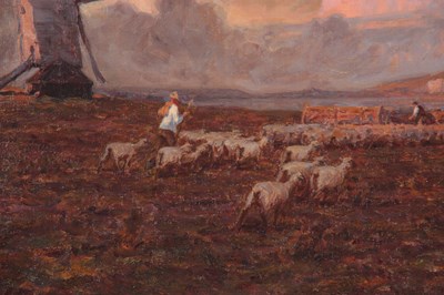 Lot 433 - A. GERALD ACKERMAN (1876 - 1960) OIL ON CANVAS....