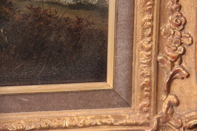 Lot 436 - GEORGE AUGUSTUS WILLIAMS 1814 - 1901. OIL ON...
