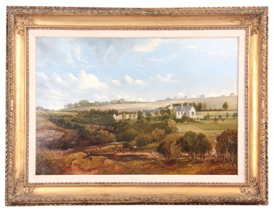 Lot 444 - ALLAN MACDOUGALL (1851-1871) OIL ON CANVAS....