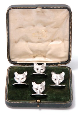 Lot 196 - A FINE SET OF FOUR EARLY 20th CENTURY CASED...