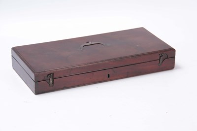 Lot 241 - DURS EGG, LONDON. A FINE CASED PAIR OF GEORGE...