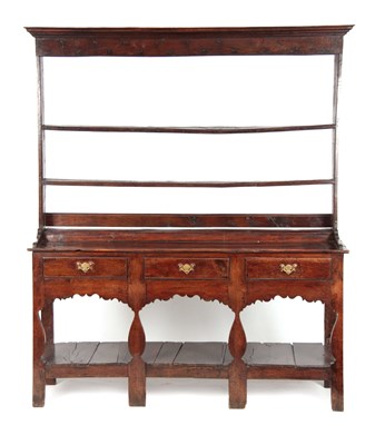 Lot 1007 - AN EARLY 18TH CENTURY JOINED OAK SILHOUETTE...