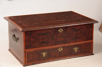 Lot 1035 - A WILLIAM AND MARY LABURNUM OYSTER VENEERED...