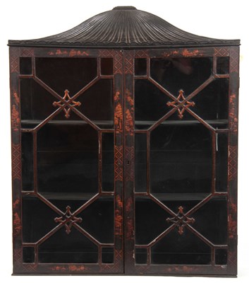 Lot 1039 - A LATE GEORGE III CHINESE CHIPPENDALE STYLE...