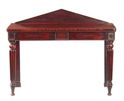 Lot 1066 - AN EALY 19th CENTURY FIGURED MAHOGANY GILLOWS...