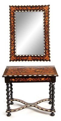 Lot 1090 - A LATE 19TH CENTURY ITALIAN MARQUETRY FALCHINI...