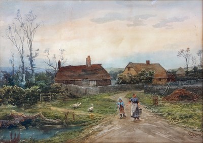 Lot 354 - WILL ANDERSON fl.1880-95 
 WATERCOLOUR
...