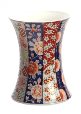 Lot 144 - A JAPANESE MEIJI PERIOD FUKUGAWA VASE...