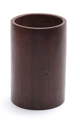 Lot 190 - AN 18TH/19TH CENTURY CHINESE CYLINDRICAL...