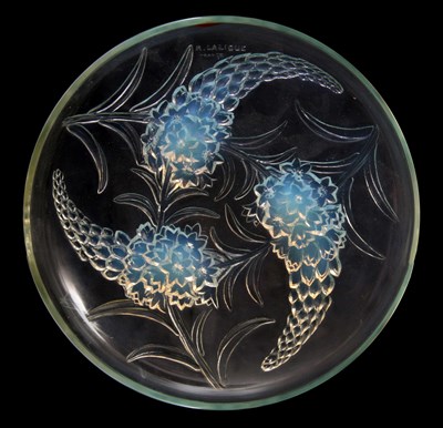 Lot 23 - R LALIQUE FRANCE AN EARLY 20TH CENTURY RELIEF...