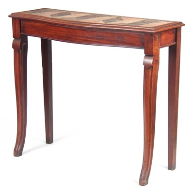 Lot 236 - A 19TH CENTURY ANGLO CHINESE HARDWOOD...