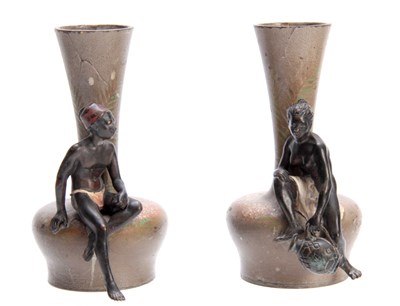 Lot 469 - FRANZ BERGMAN A PAIR OF EARLY 20th CENTURY...