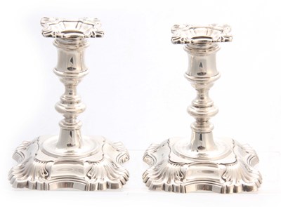 Lot 589 - A PAIR OF 20TH CENTURY GEORGE II STYLE ROCOCO...