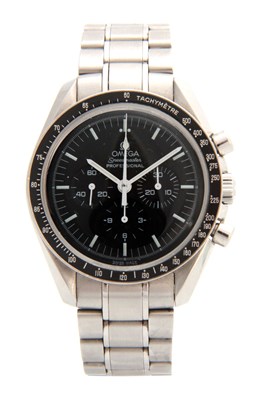 Lot 612 - A GENTLEMAN'S OMEGA SPEEDMASTER MOON WATCH on...