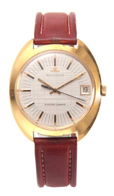 Lot 625 - A 1970's JAEGER-LECOULTRE MASTER-QUARTZ WRIST...