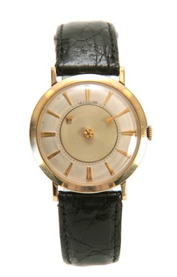 Lot 628 - A VINTAGE LE-COULTRE MYSTERY WRIST WATCH on...