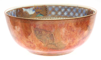 Lot 67 - AN EARLY 20th CENTURY WEDGEWOOD LUSTER BOWL...