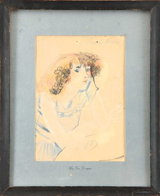 Lot 766 - KEES VAN DONGEN 1877 - 1968. Pastel sketch...