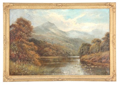 Lot 775 - WILLIAM LANGLEY, OIL ON CANVAS depicting the...