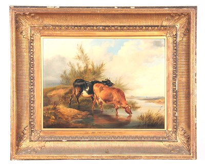 Lot 780 - THOMAS SIDNEY COOPER (1803-1902) OIL ON BOARD...