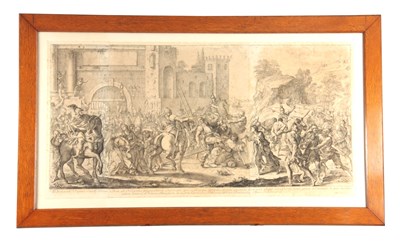 Lot 804 - AN EARLY 18TH CENTURY ENGRAVING BY 'AURELIUS...