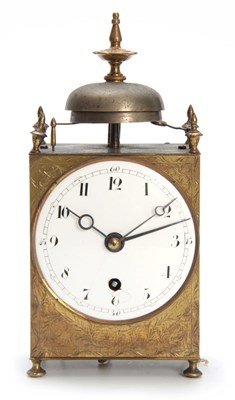 Lot 839 - AN EARLY 19th CENTURY FRENCH CAPUCINE CLOCK...