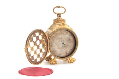 Lot 842 - A SMALL LATE 18th CENTURY SWISS PENDULE...