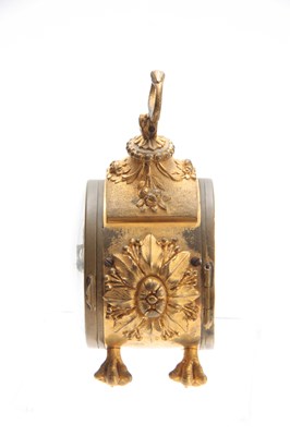 Lot 842 - A SMALL LATE 18th CENTURY SWISS PENDULE...