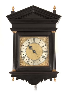 Lot 854 - AN EARLY 18th CENTURY 9" DIAL 30-HOUR LONGCASE...