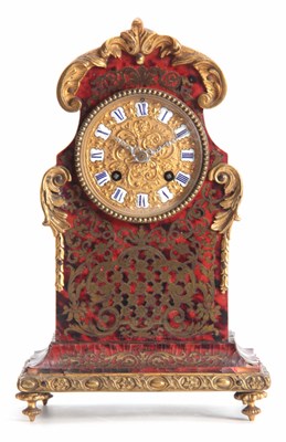 Lot 863 - A LATE 19th CENTURY FRENCH BOULLE...