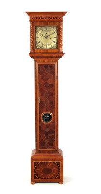 Lot 886 - A LATE 17th CENTURY 10" LONGCASE CLOCK...