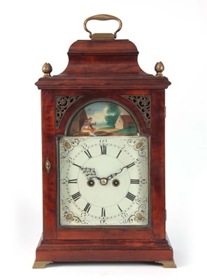 Lot 1041 - JOHN LOMAX, BLACKBURN. A GEORGE III MAHOGANY...