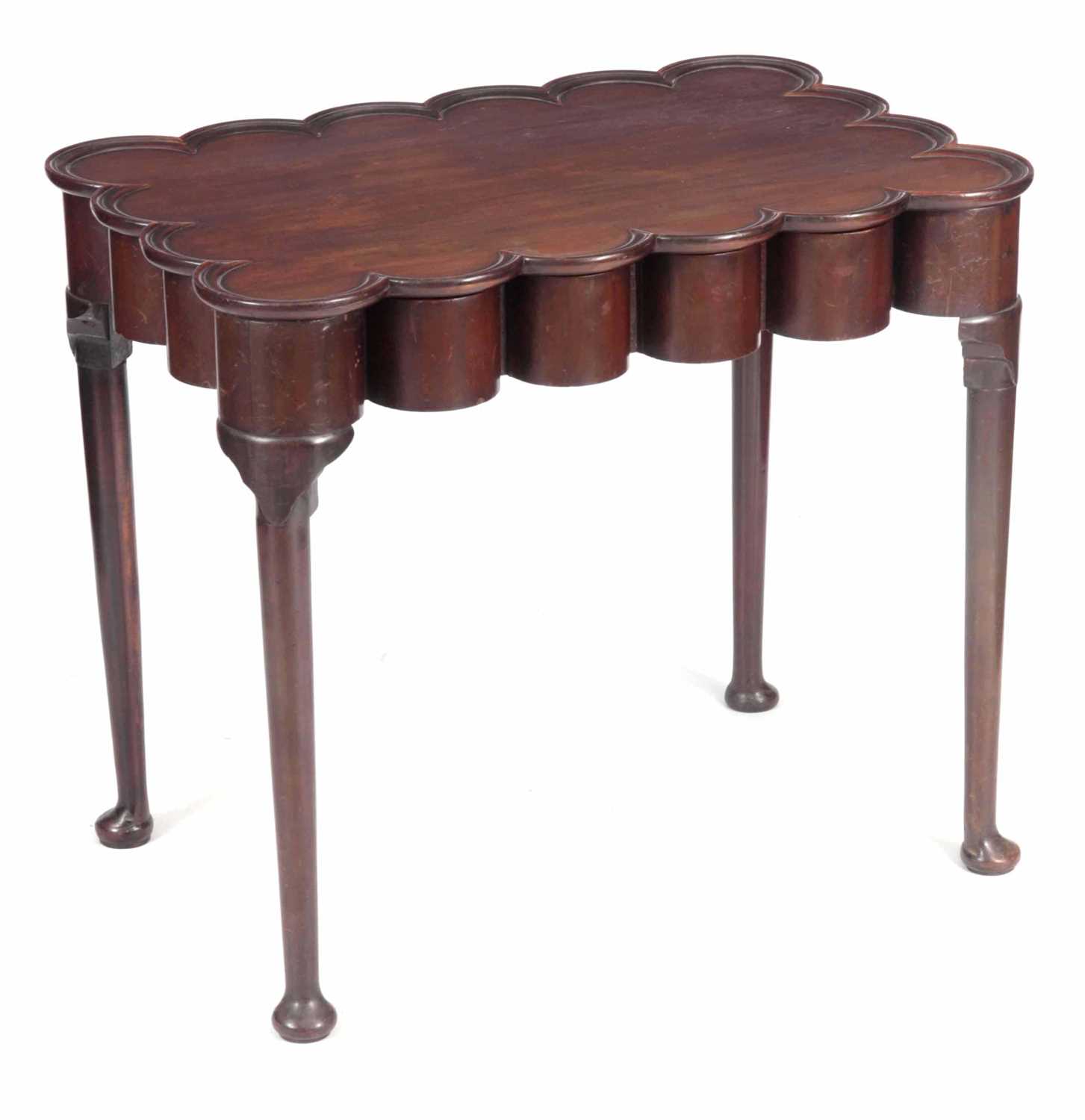 Lot 1316 - AN UNUSUAL MID GEORGIAN STYLE COLONIAL 'NEW...