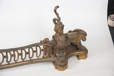 Lot 746 - A 19TH CENTURY FRENCH ROCOCO STLE GILT BRONZE...