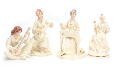 Lot 93 - A COLLECTION OF 4 ROYAL DOULTON FIGURES FROM...