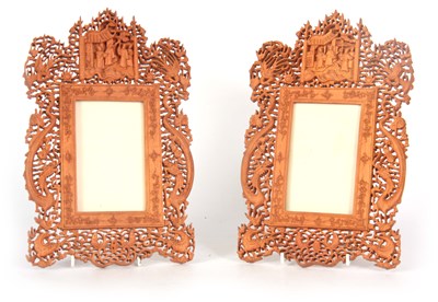 Lot 153 - A PAIR OF 20TH CENTURY CHINESE INTRICATELY...