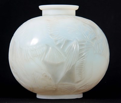 Lot 16 - RENE LALIQUE. AN EARLY 20th CENTURY OPALESCENT...