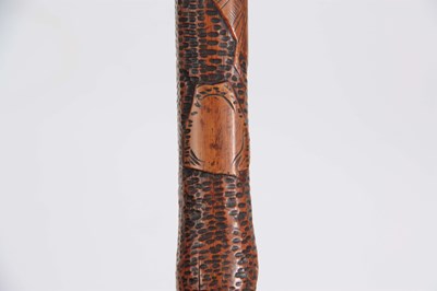 Lot 268 - A 19th CENTURY JAPANESE BAMBOO WALKING CANE...