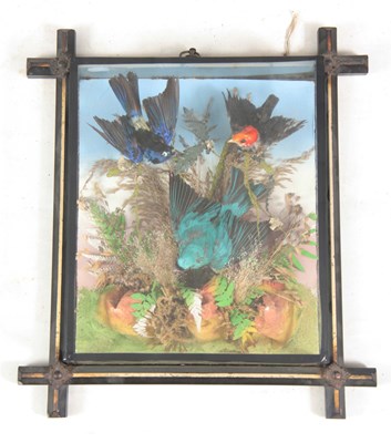 Lot 297 - A LATE 19TH CENTURY TAXIDERMY WALL MOUNTED...