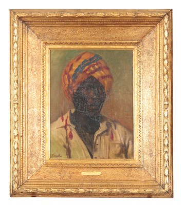 Lot 319 - NICOLA FORCELLA (ITALIAN, Born 1868) OIL ON...