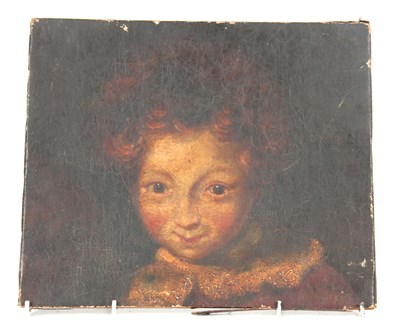 Lot 320 - A 17TH CENTURY OIL ON CANVAS. Portrait of a...