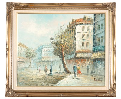 Lot 365 - BURNETT - IMPRESSIONIST STYLE OIL ON CANVAS...