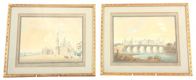 Lot 369 - LAWCOFF - A PAIR OF EARLY 19TH CENTURY RUSSIAN...