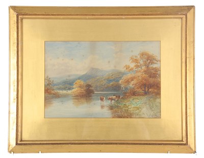 Lot 374 - H LAWES - 19TH CENTURY WATERCOLOURS a pair of...